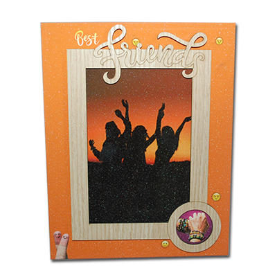 "Best Friends  Wooden Photo Frame -6018-001 - Click here to View more details about this Product